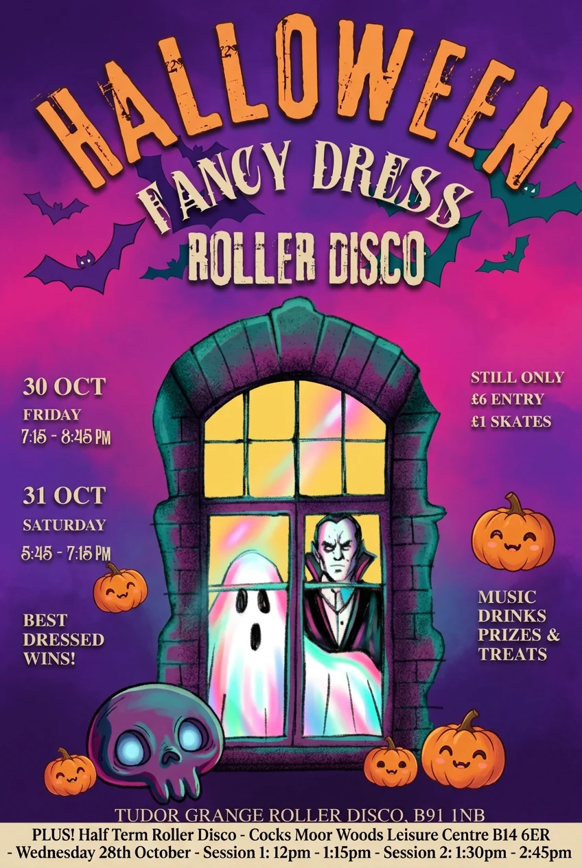 Halloween Fancy Dress Roller Disco